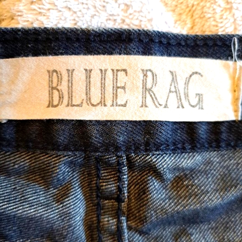 Blue Rag Dark Wash Jeans Size 34/32 - Picture 5 of 7